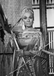 Η Κάκια Αναλυτή υποδύεται την εξωτική υπηρέτρια Ουά-Ουά στην ταινία Αγάπη μου Ουά-Ουά, σε σκηνοθεσία Γιάννη Δαλιανίδη