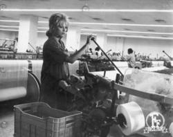 Εργάτρια σε εργοστάσιο είναι η Ζωή Λάσκαρη σε μια από τις ιστορίες που αφηγείται στους πελάτες της, στην κομεντί Ο αστερισμός της παρθένου, του Γιάννη Δαλιανίδη