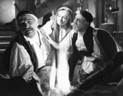 Titos Vandis, Athanasia Moustaka and Giorgos Damasiotis in the film Astero, directed by Ntinos Dimopoulos