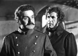 Σκηνή από το ιστορικό δράμα Η δίκη των δικαστών, σε σκηνοθεσία Πάνου Γλυκοφρύδη